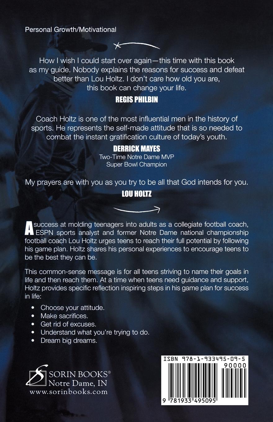 Rückseitencover A Teen's Game Plan for Life