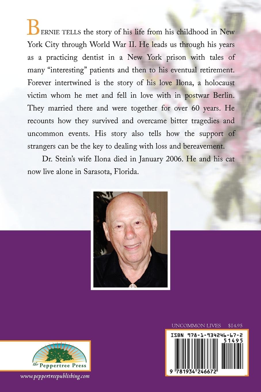 Rückseitencover A Story of Two Uncommon Lives