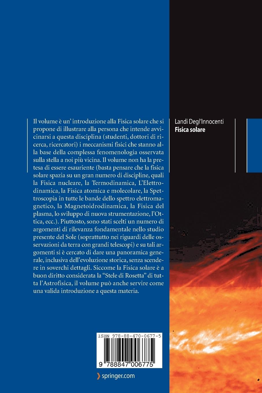 Rückseitencover Fisica Solare