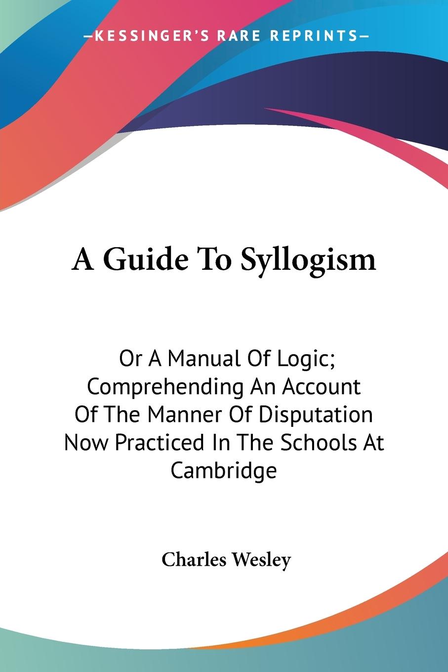 Vorderes Coverbild A Guide To Syllogism