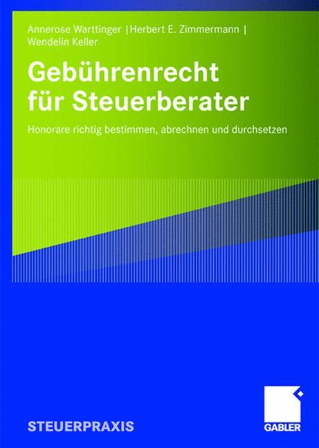 Vorderes Coverbild Gebührenrecht für Steuerberater