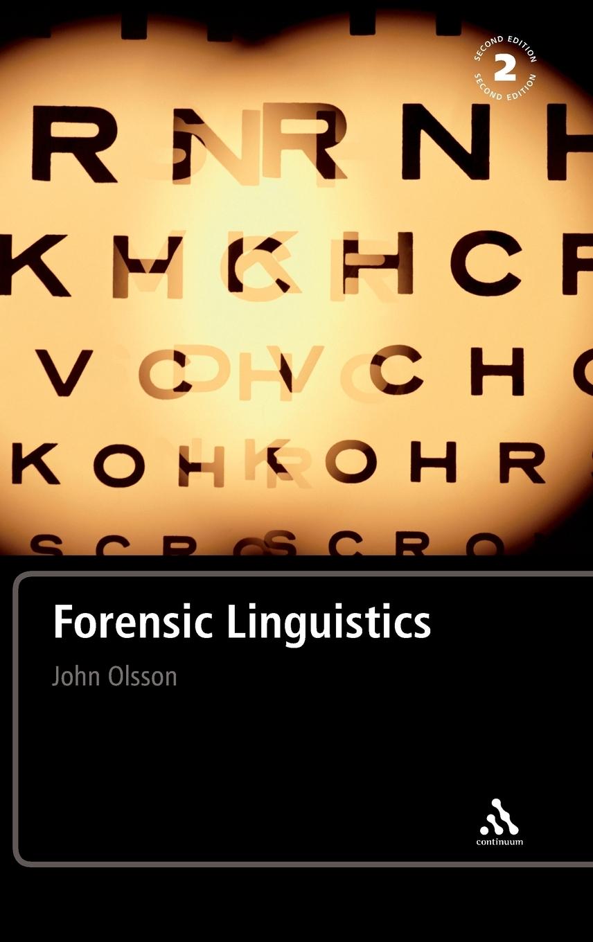 Vorderes Coverbild Forensic Linguistics