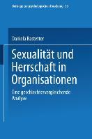 Vorderes Coverbild Sexualität und Herrschaft in Organisationen
