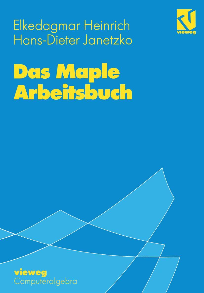Vorderes Coverbild Das Maple Arbeitsbuch