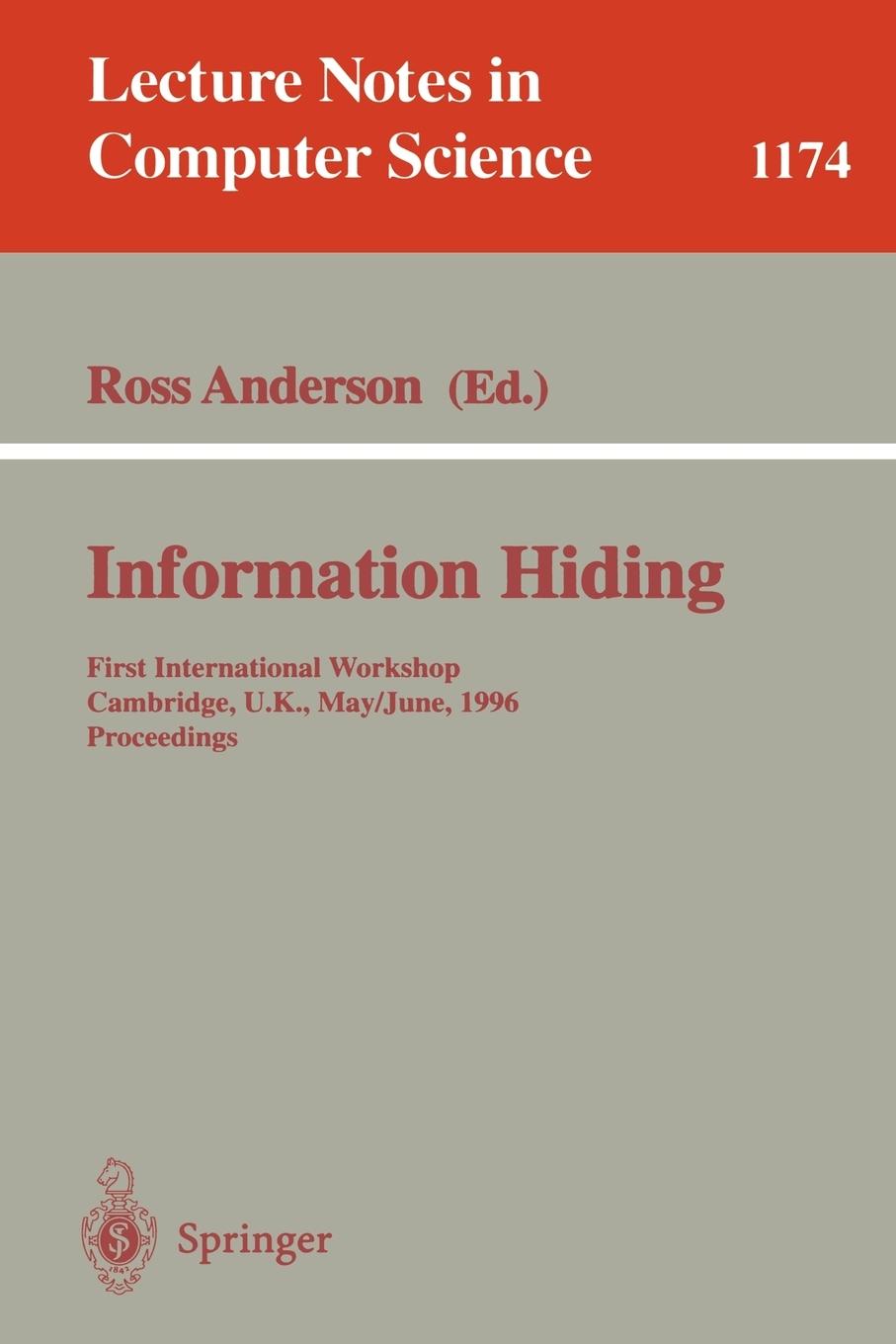 Vorderes Coverbild Information Hiding