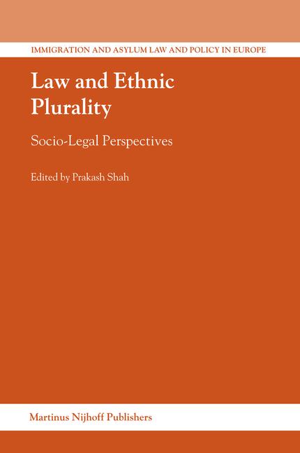 Vorderes Coverbild Law and Ethnic Plurality