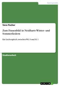 Vorderes Coverbild Zum Frauenbild in Neidharts Winter- und Sommerliedern