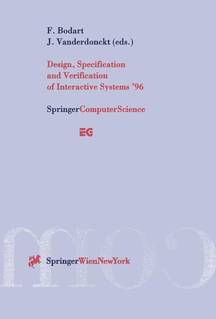 Vorderes Coverbild Design, Specification and Verification of Interactive Systems '96