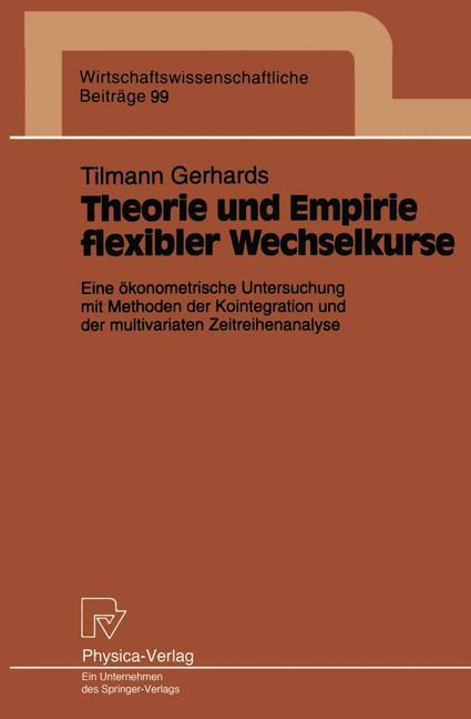 Vorderes Coverbild Theorie und Empirie flexibler Wechselkurse