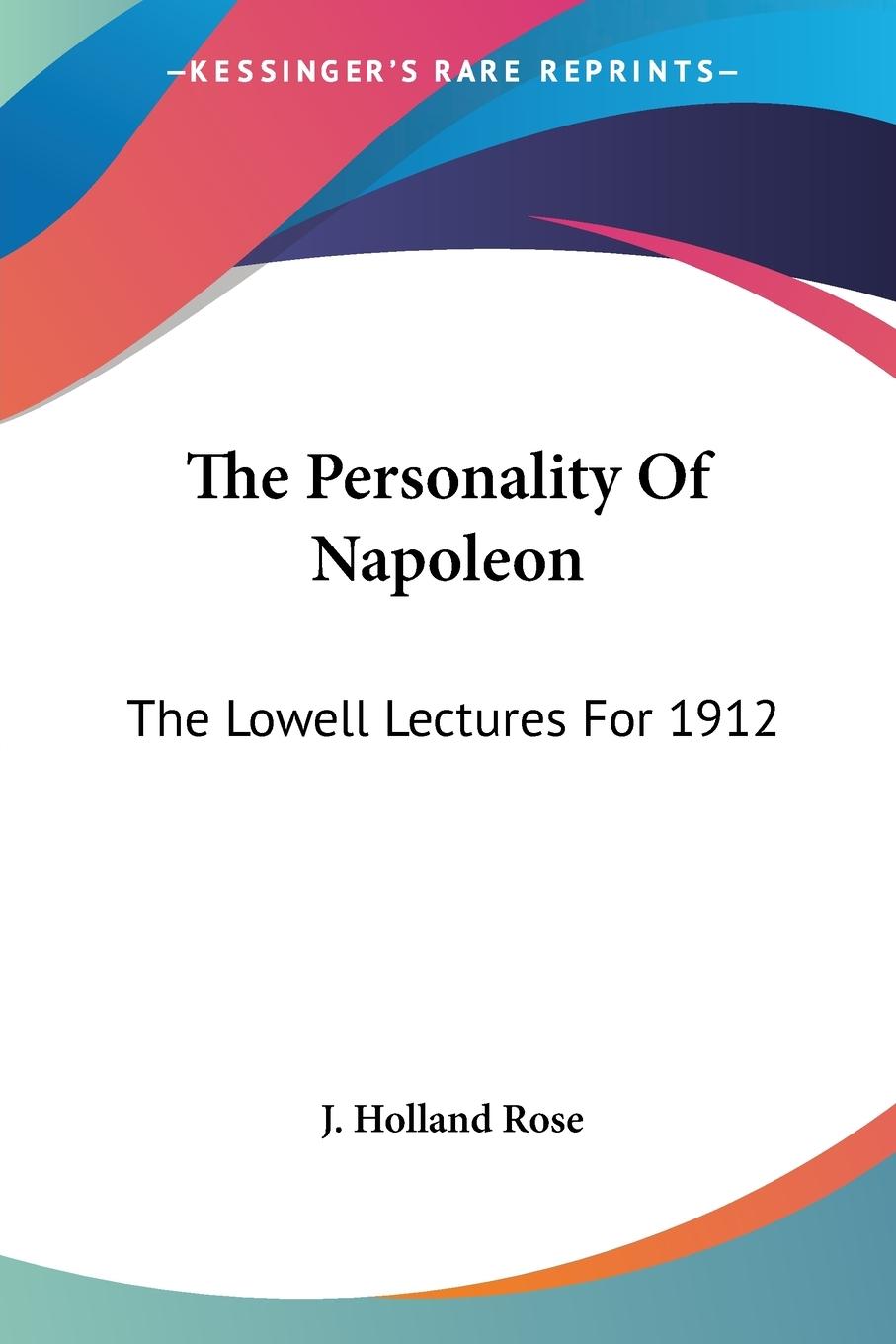 Vorderes Coverbild The Personality Of Napoleon