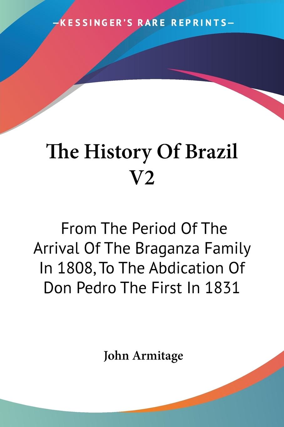 Vorderes Coverbild The History Of Brazil V2