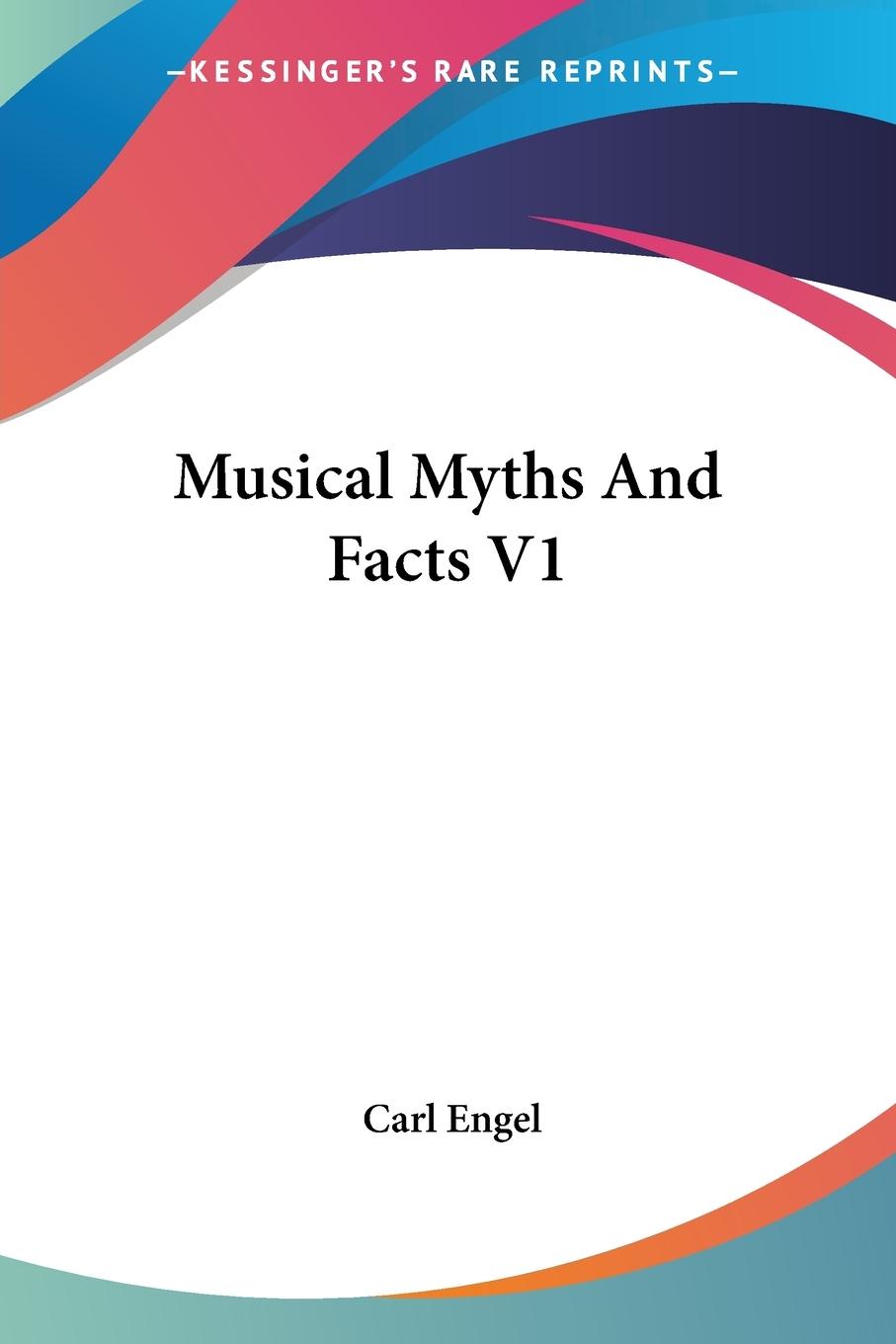Vorderes Coverbild Musical Myths And Facts V1