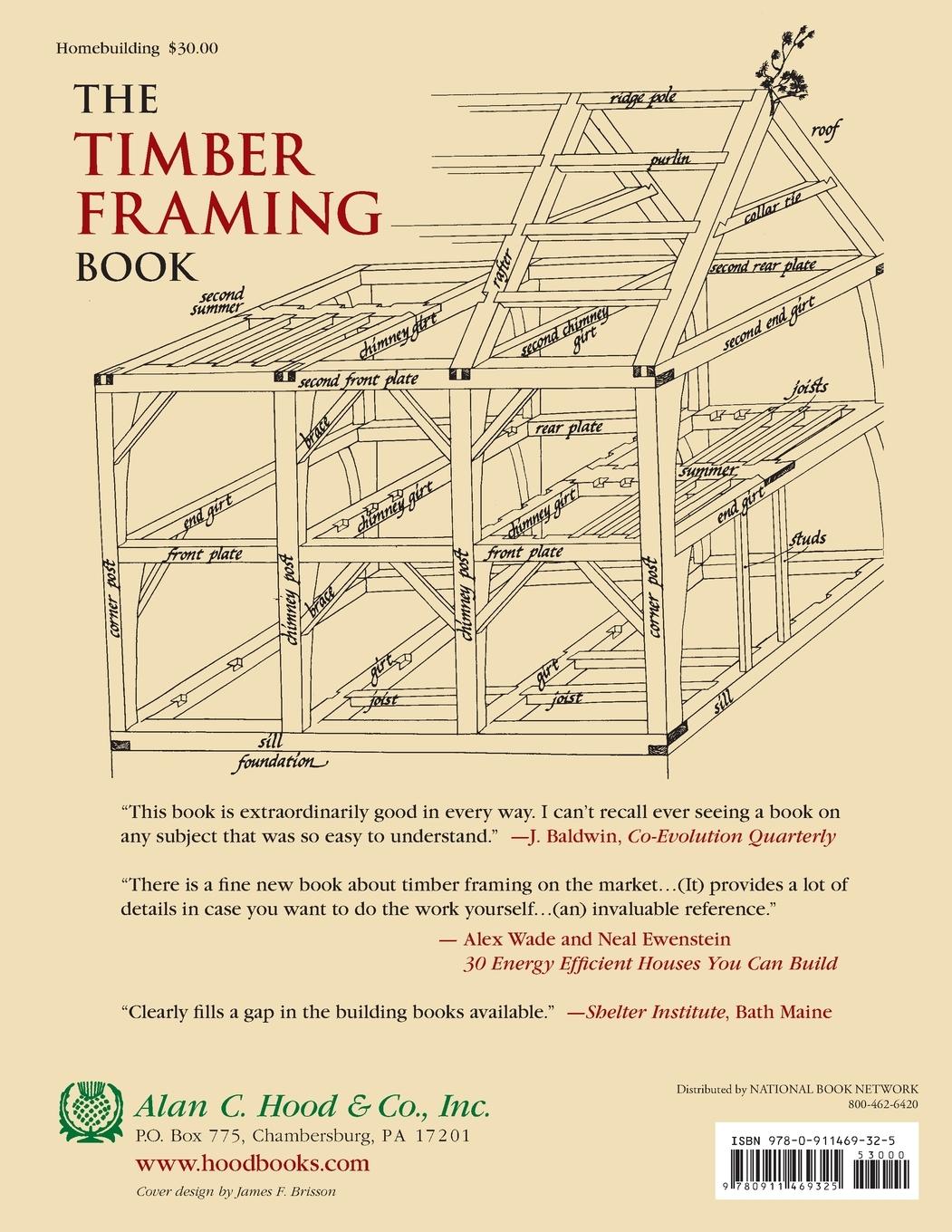 Rückseitencover Timber Framing Book