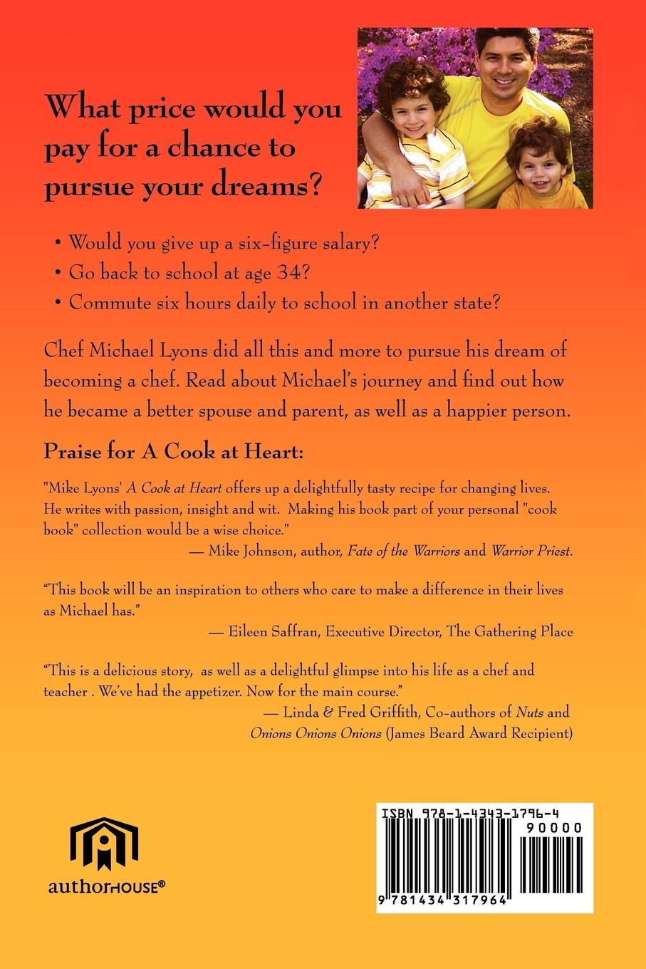 Rückseitencover A Cook at Heart