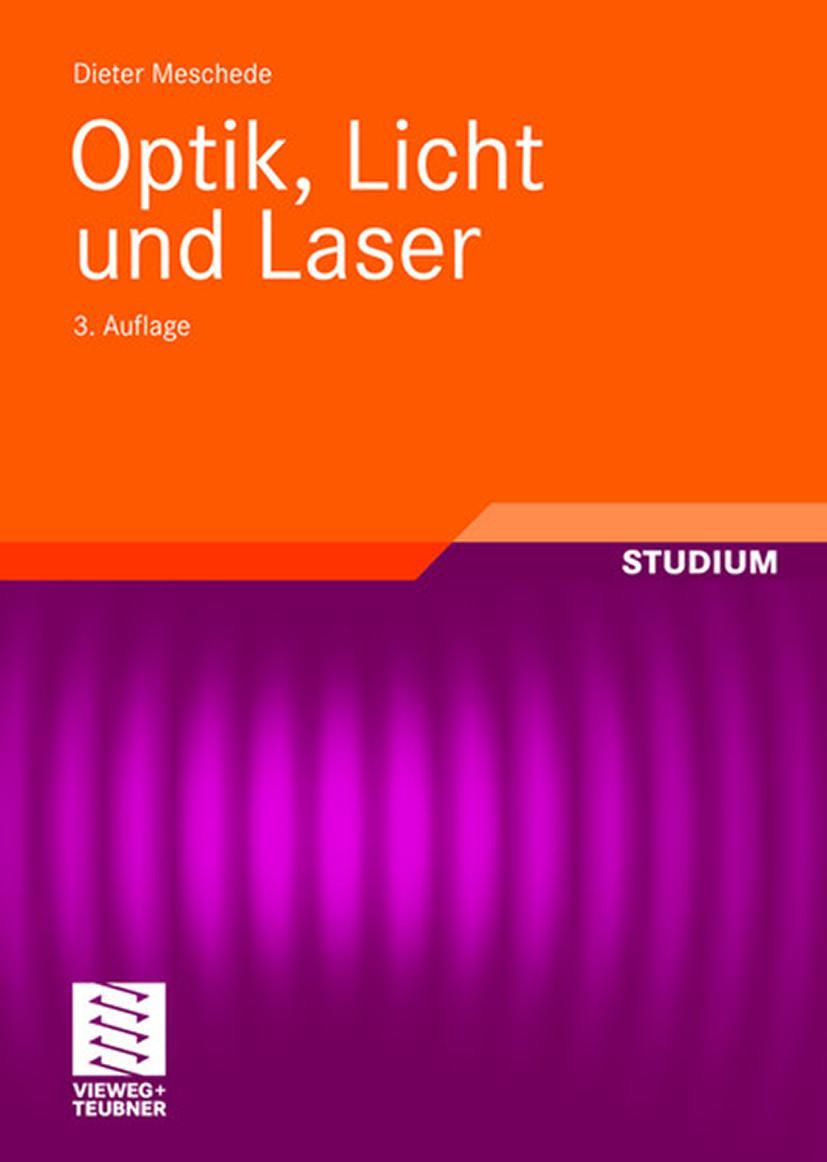 Vorderes Coverbild Optik, Licht und Laser