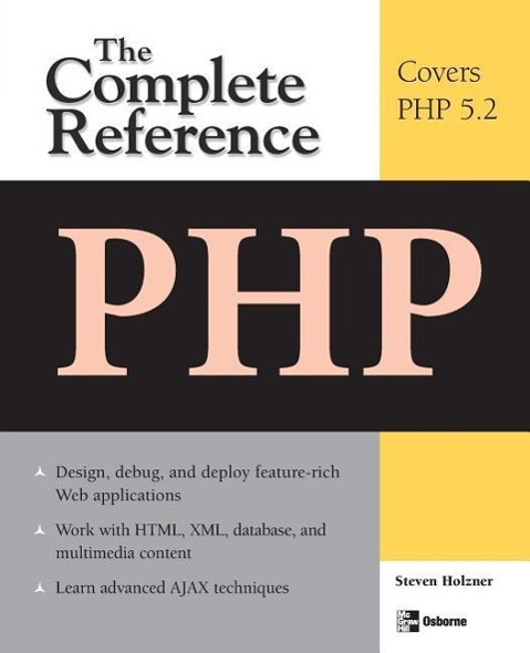 Vorderes Coverbild Php: The Complete Reference