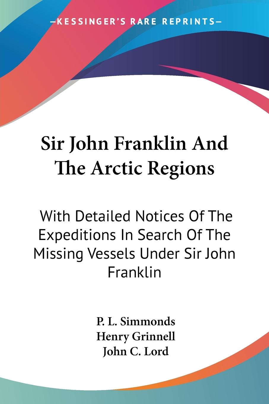 Vorderes Coverbild Sir John Franklin And The Arctic Regions