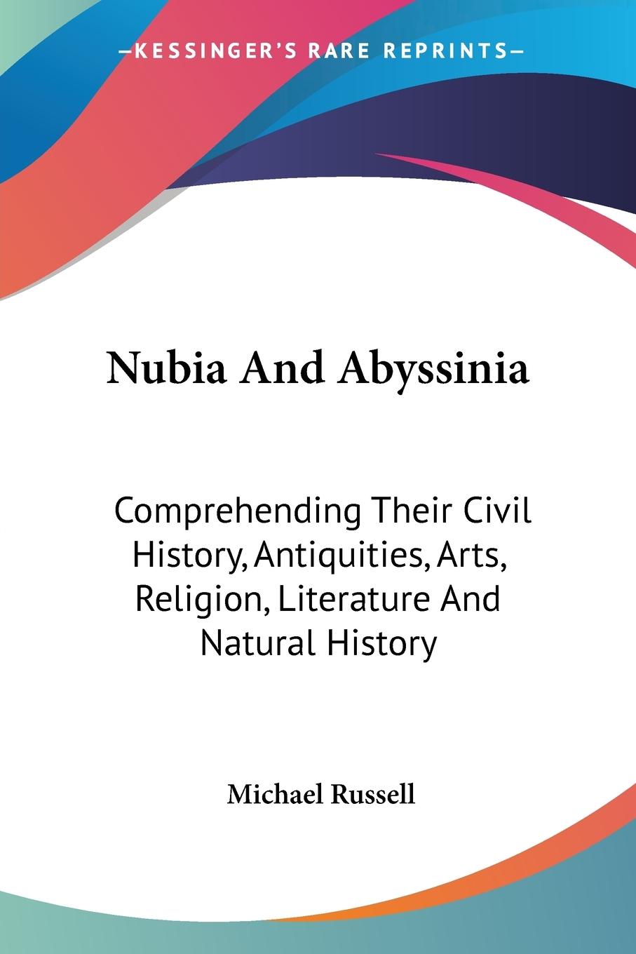 Vorderes Coverbild Nubia And Abyssinia