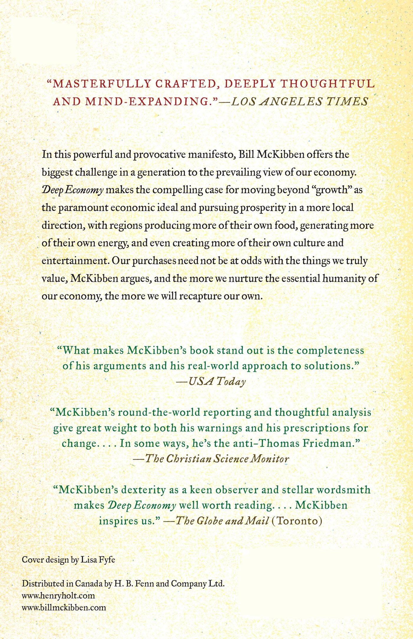 Rückseitencover Deep Economy