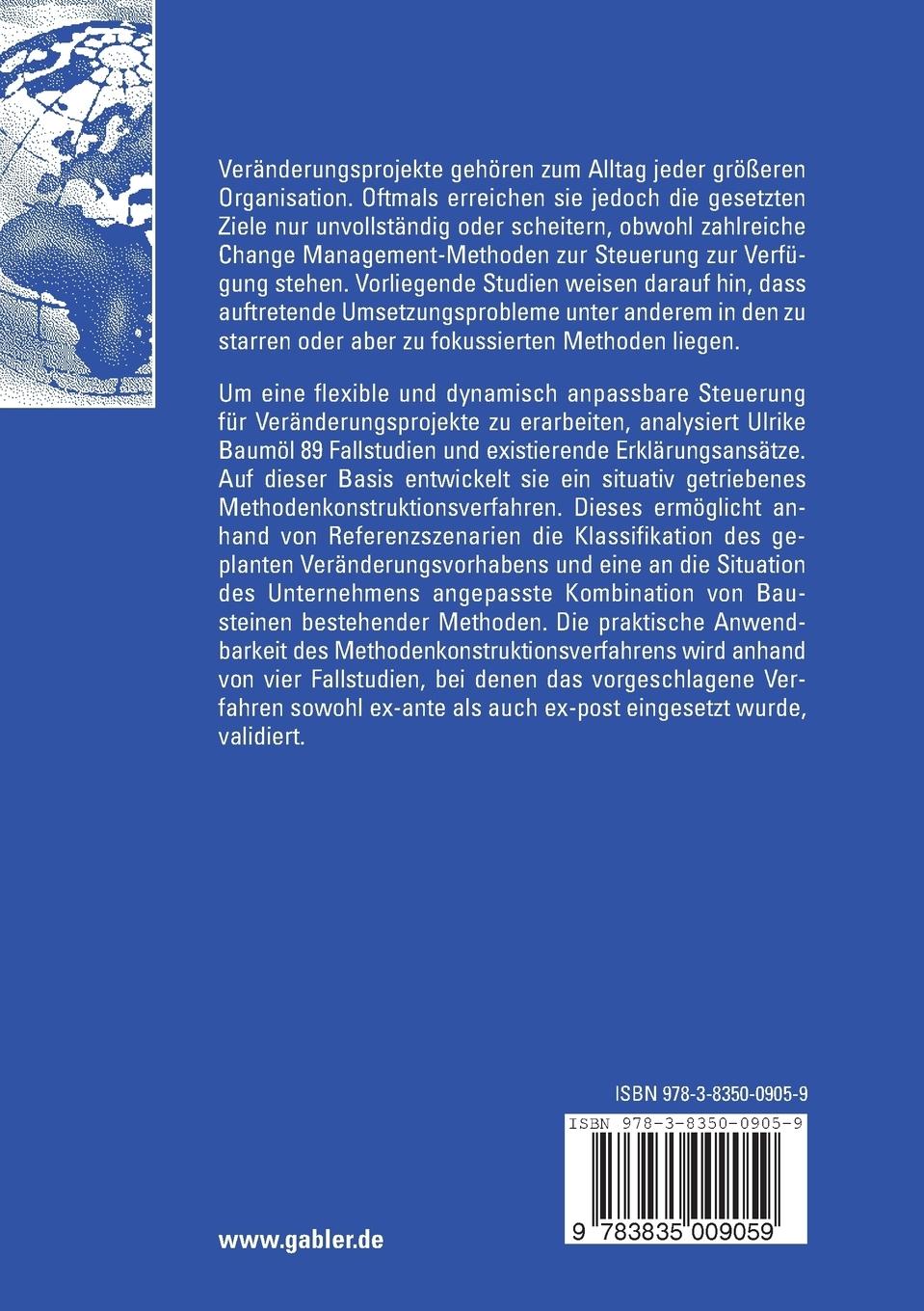 Rückseitencover Change Management in Organisationen