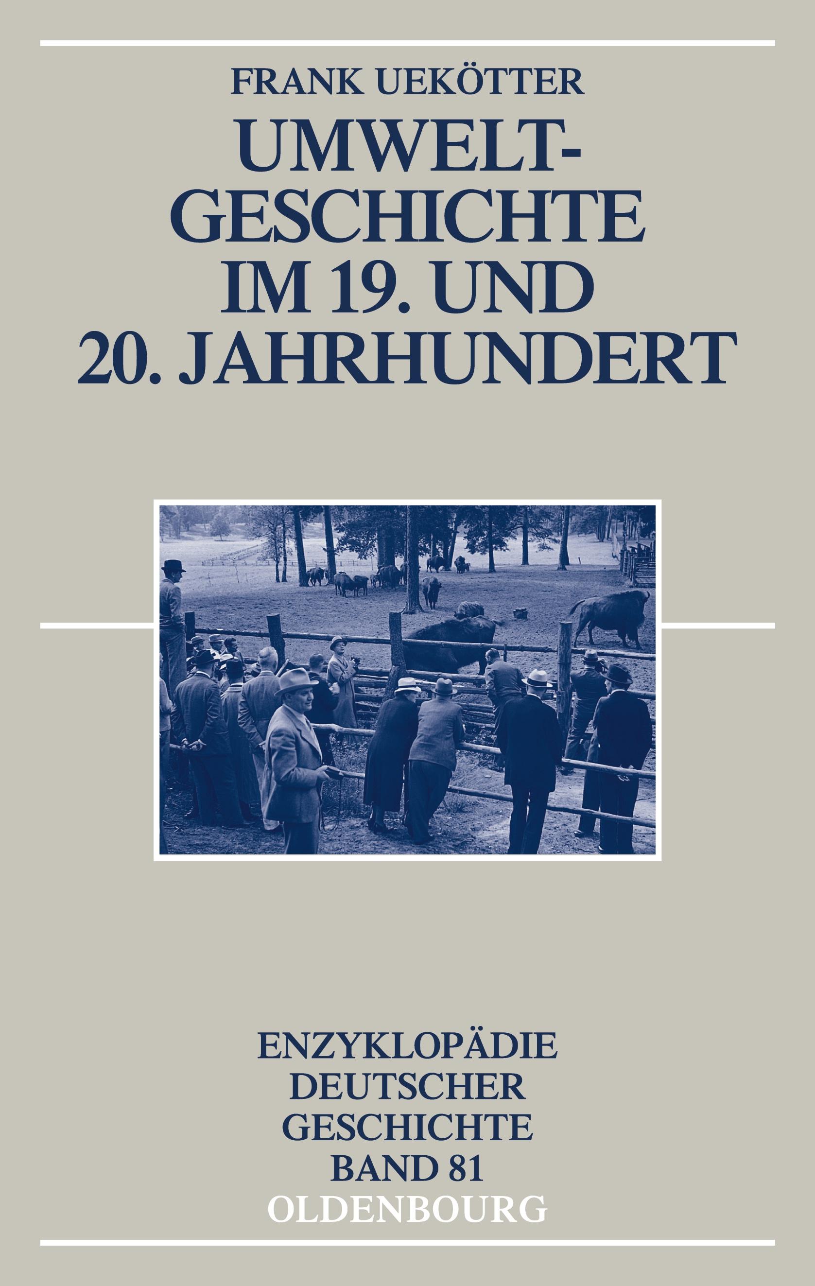 Vorderes Coverbild Umweltgeschichte im 19. und 20. Jahrhundert
