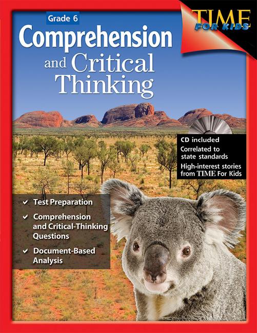 Vorderes Coverbild Comprehension and Critical Thinking Grade 6