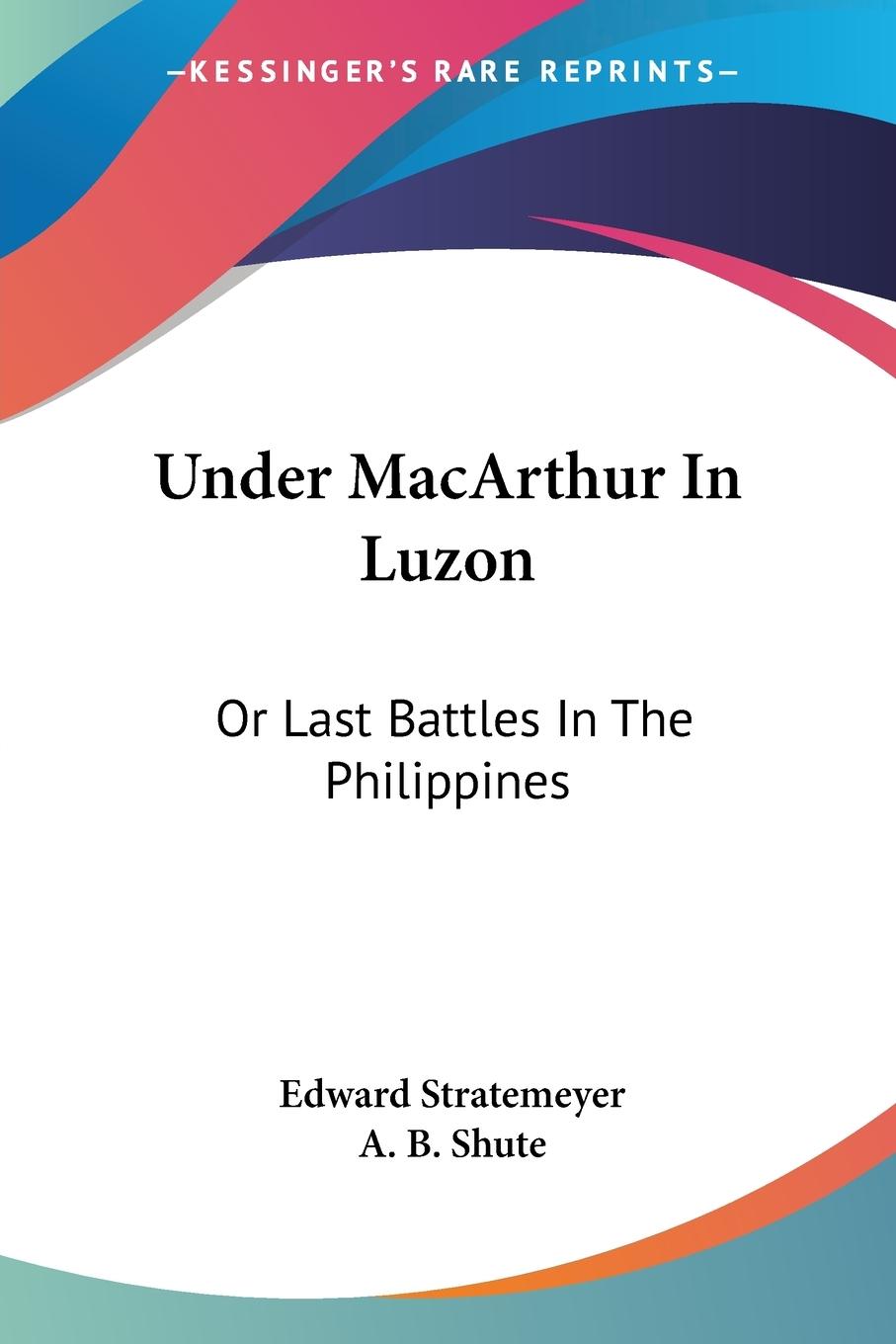 Vorderes Coverbild Under MacArthur In Luzon