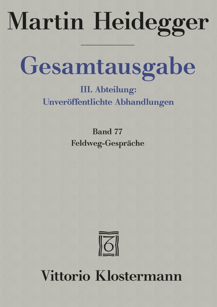 Vorderes Coverbild Feldweg-Gespräche (1944/45)
