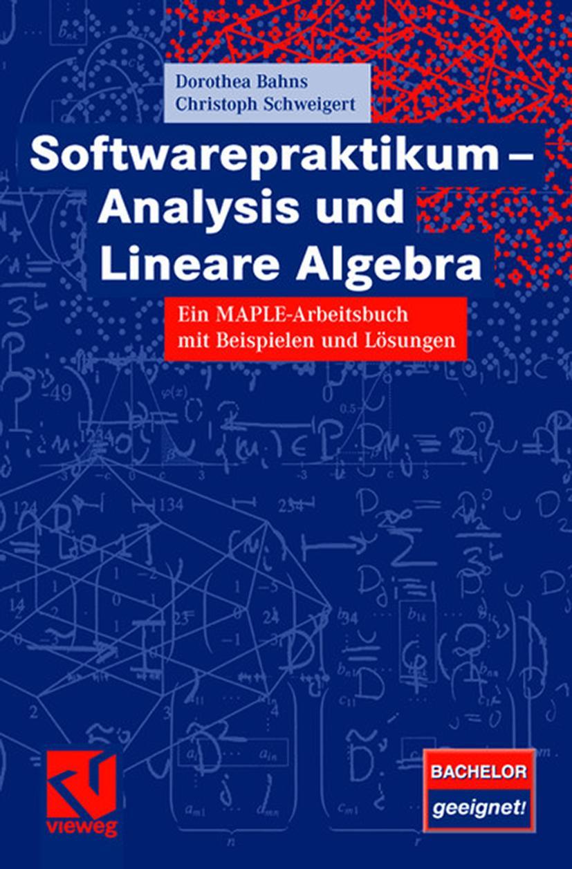 Vorderes Coverbild Softwarepraktikum - Analysis und Lineare Algebra