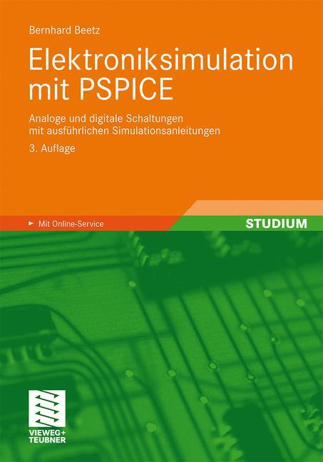 Vorderes Coverbild Elektroniksimulation mit PSPICE