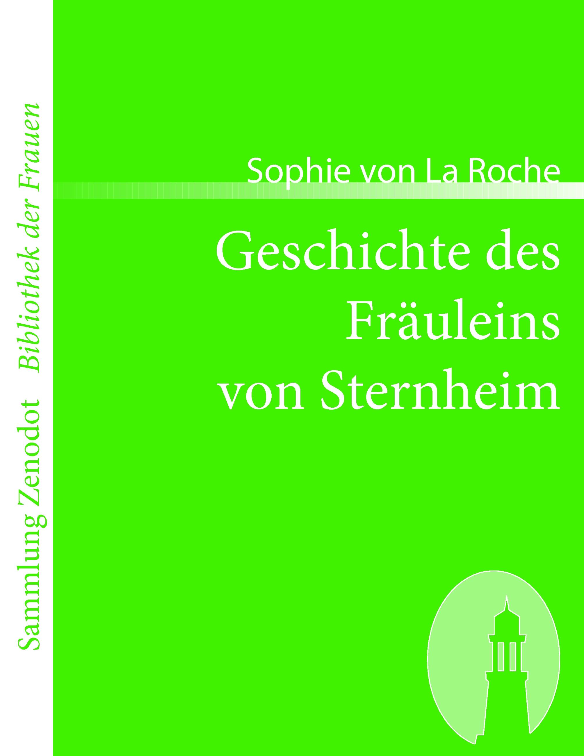 Vorderes Coverbild Geschichte des Fräuleins von Sternheim