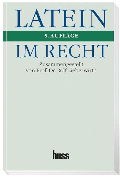 Vorderes Coverbild Latein im Recht