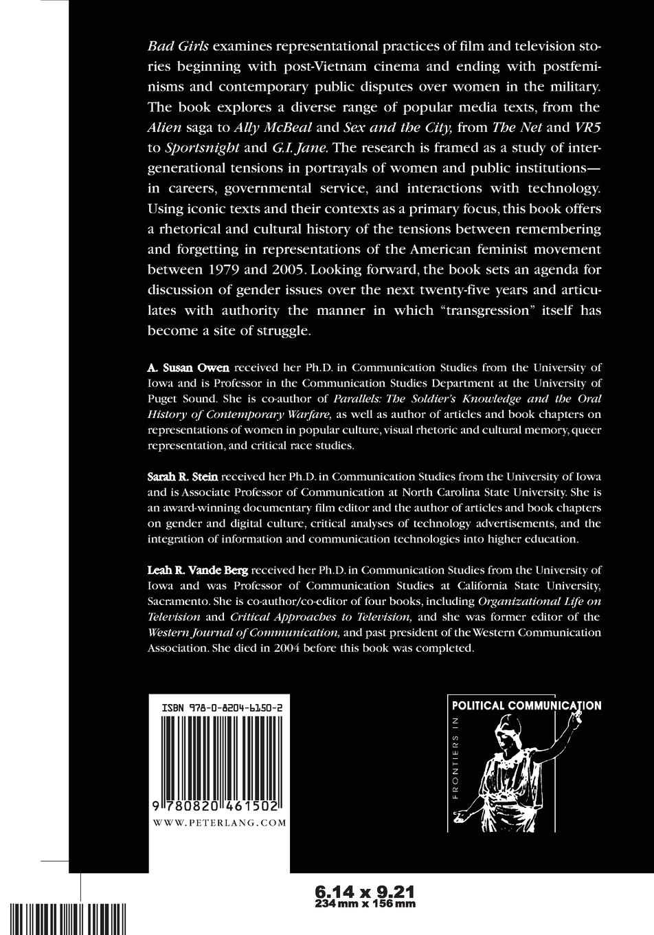 Rückseitencover Bad Girls