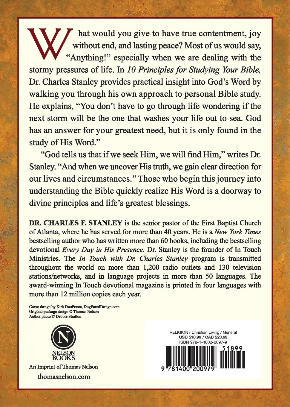 Rückseitencover The 10 Principles for Studying Your Bible