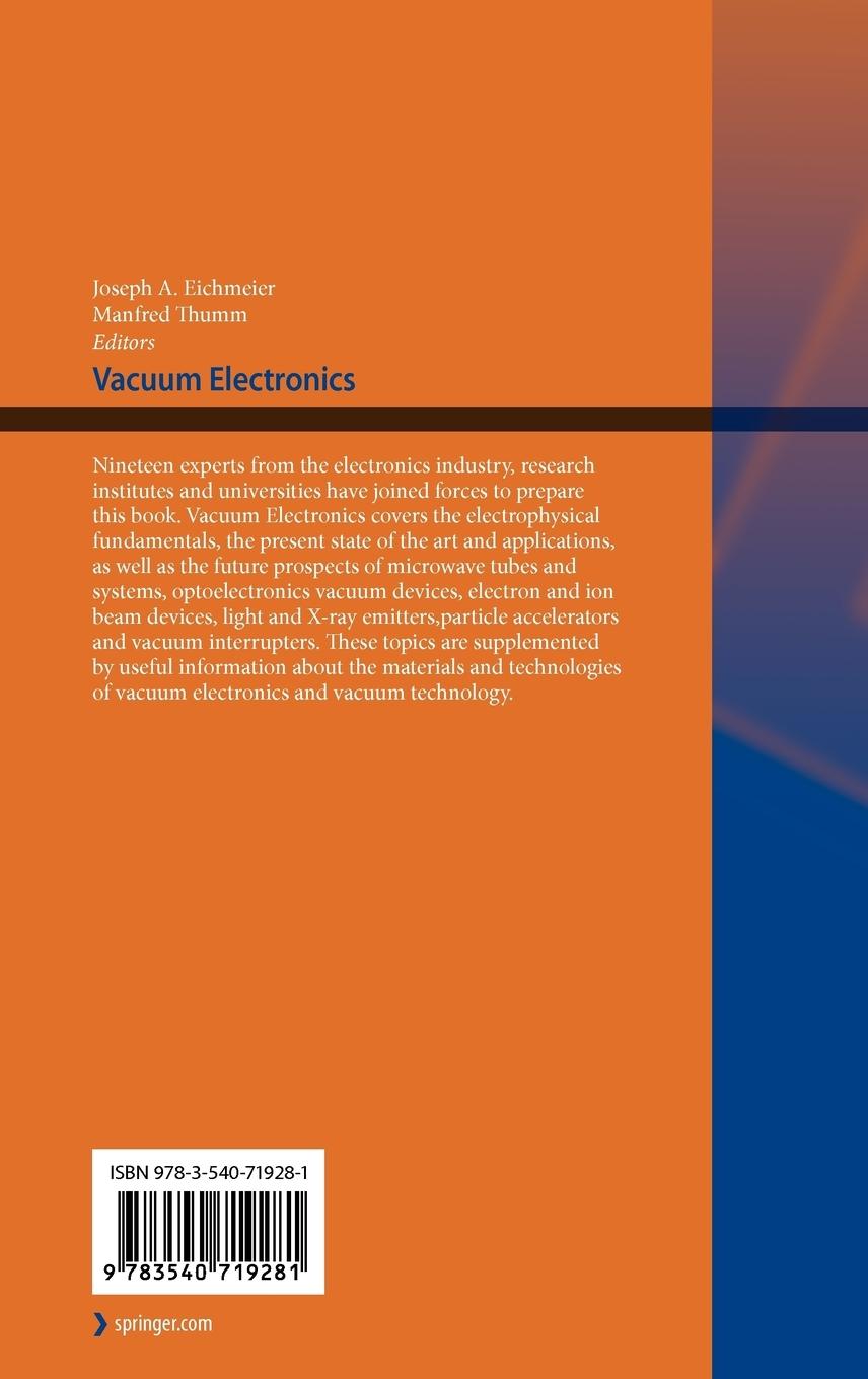 Rückseitencover Vacuum Electronics