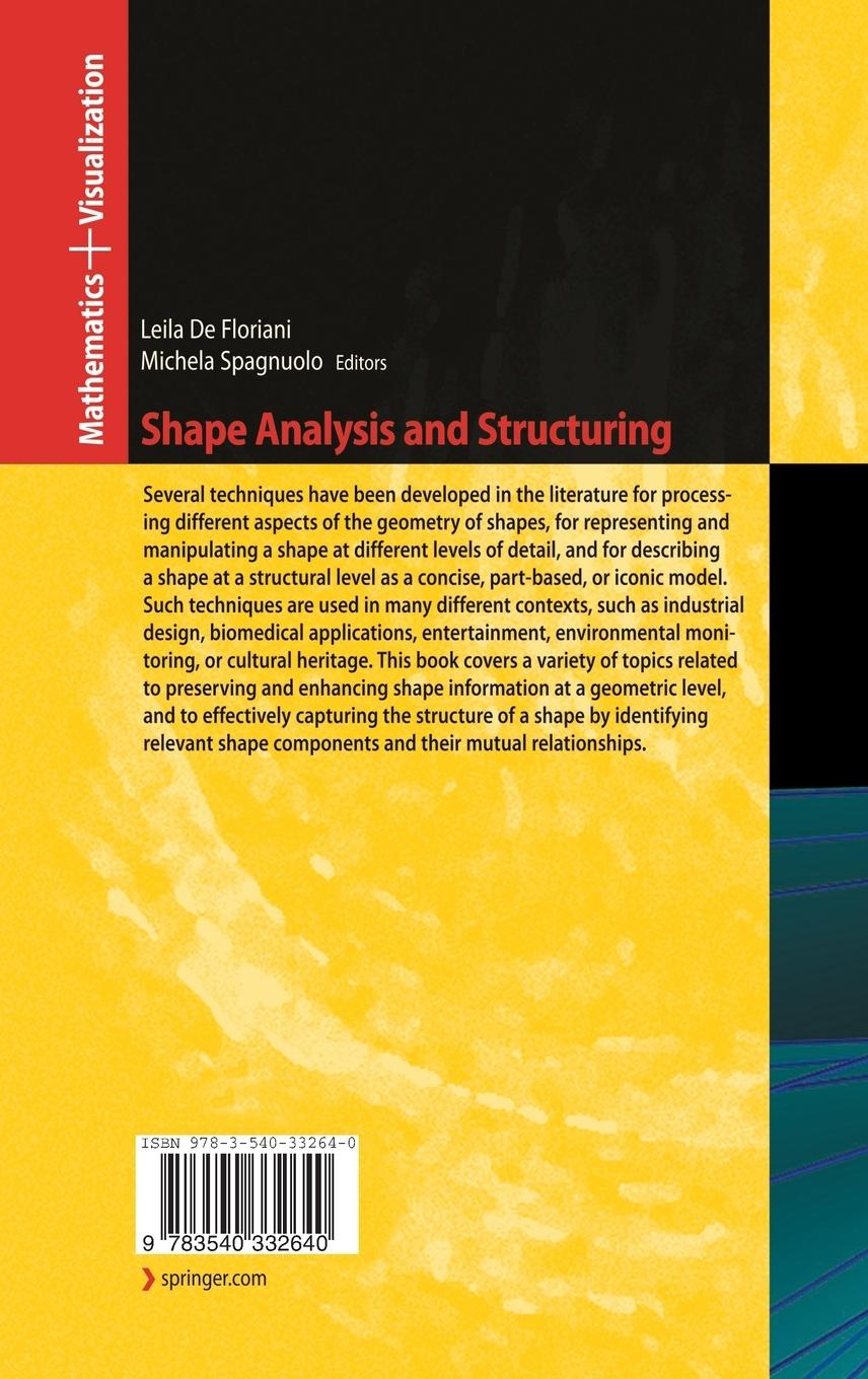 Rückseitencover Shape Analysis and Structuring