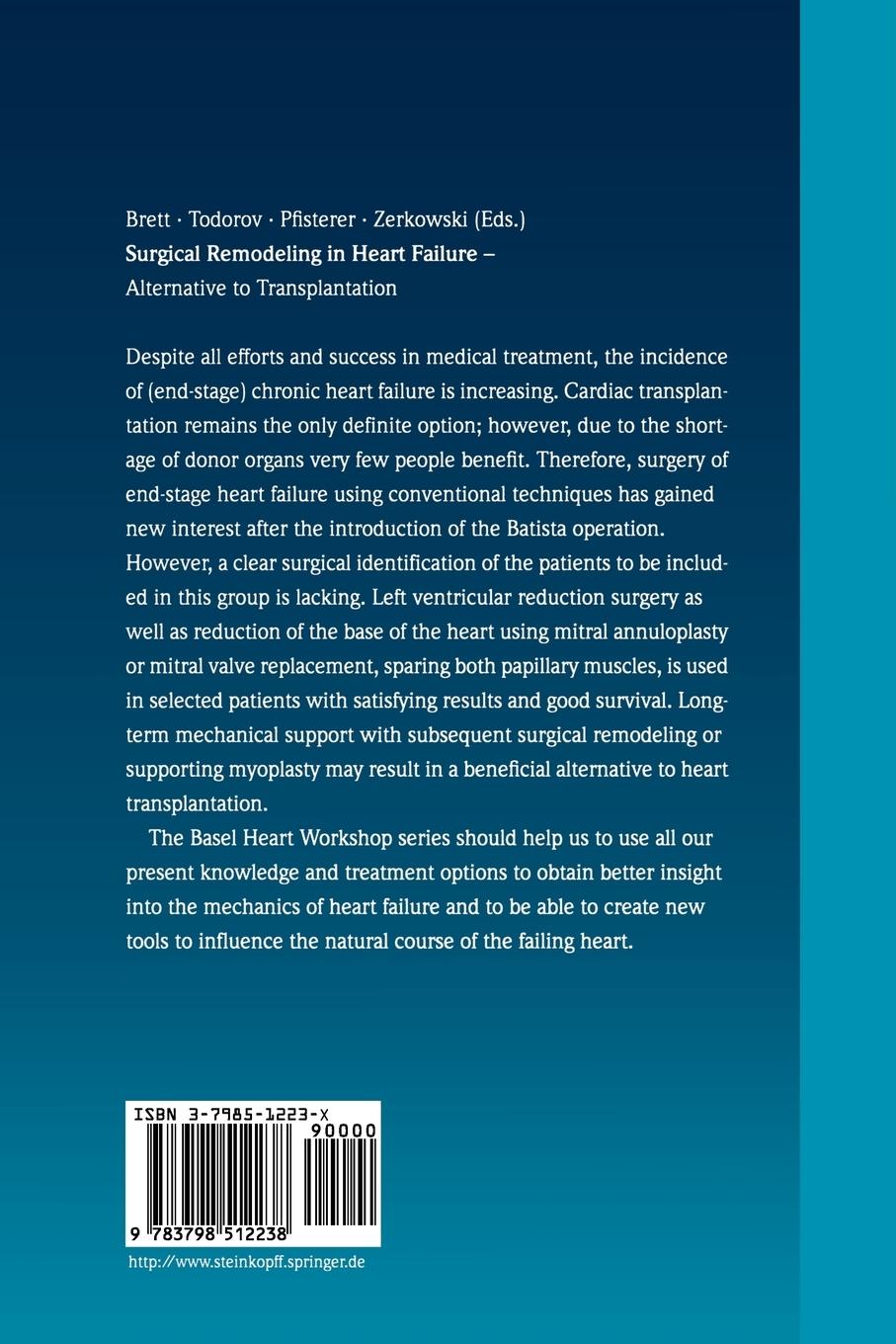 Rückseitencover Surgical Remodeling in Heart Failure