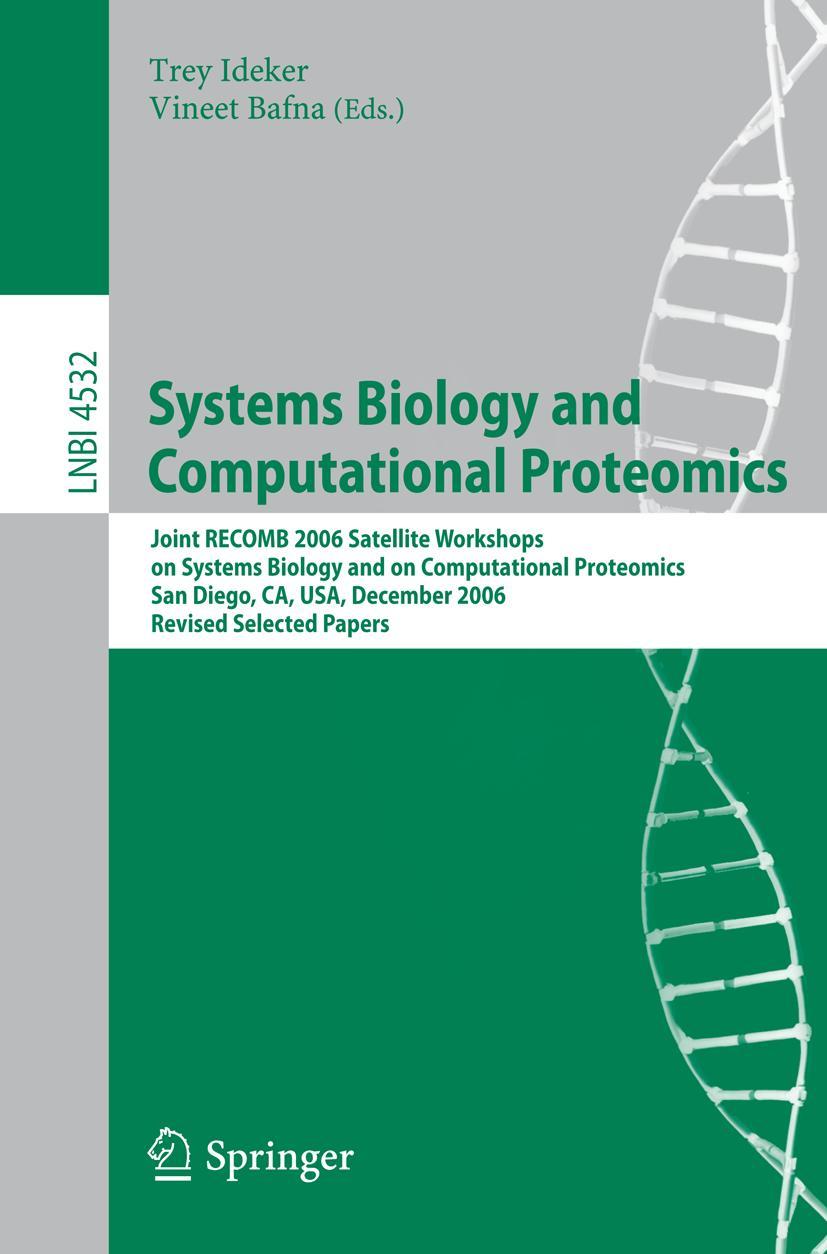 Vorderes Coverbild Systems Biology and Computational Proteomics