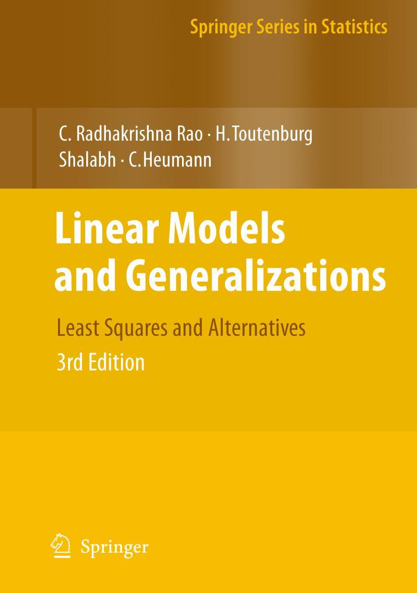 Vorderes Coverbild Linear Models and Generalizations