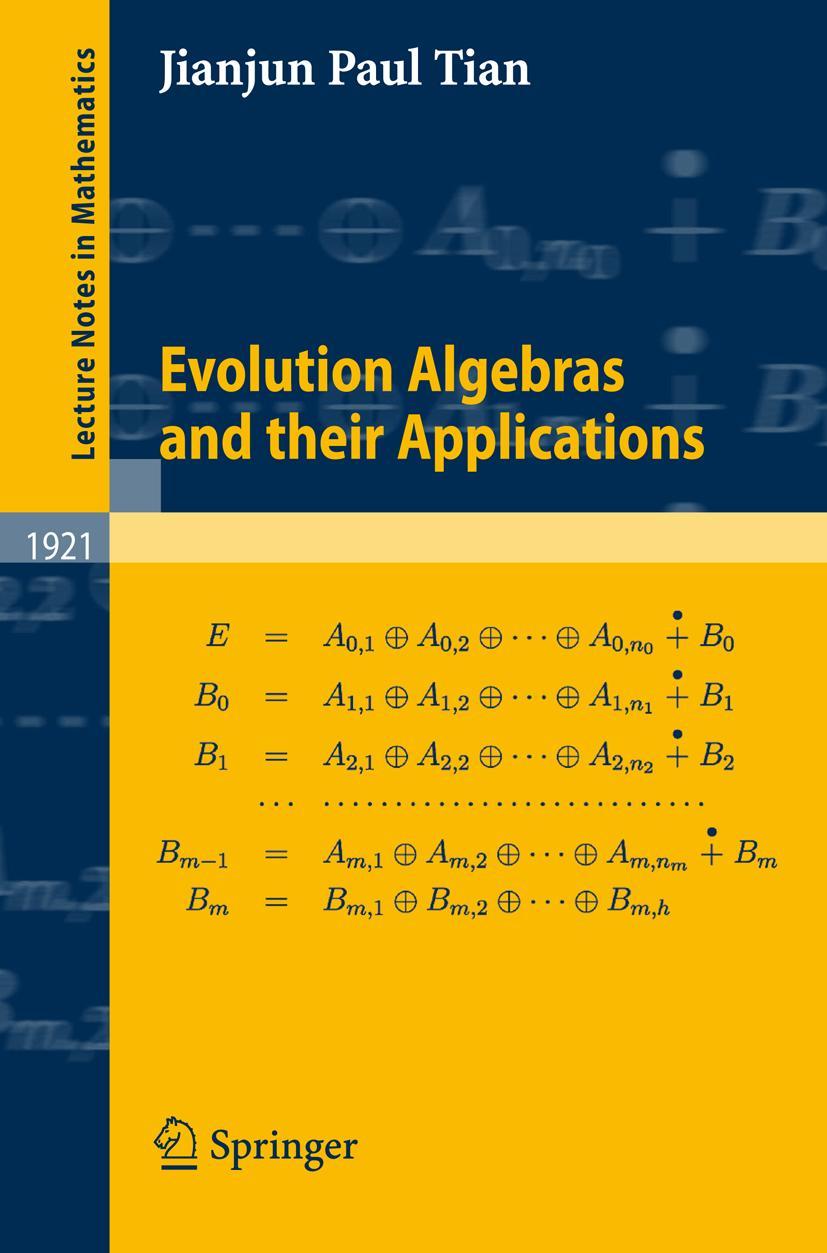 Vorderes Coverbild Evolution Algebras and their Applications