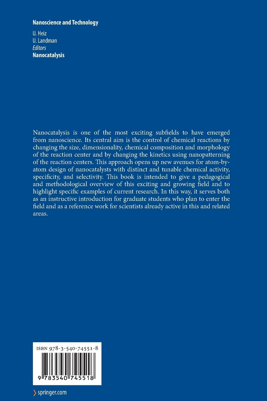 Rückseitencover Nanocatalysis