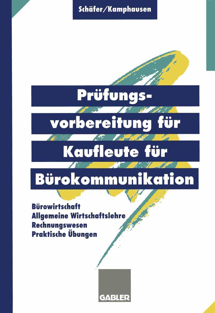 Vorderes Coverbild Prüfungsvorbereitung für Kaufleute für Bürokommunikation