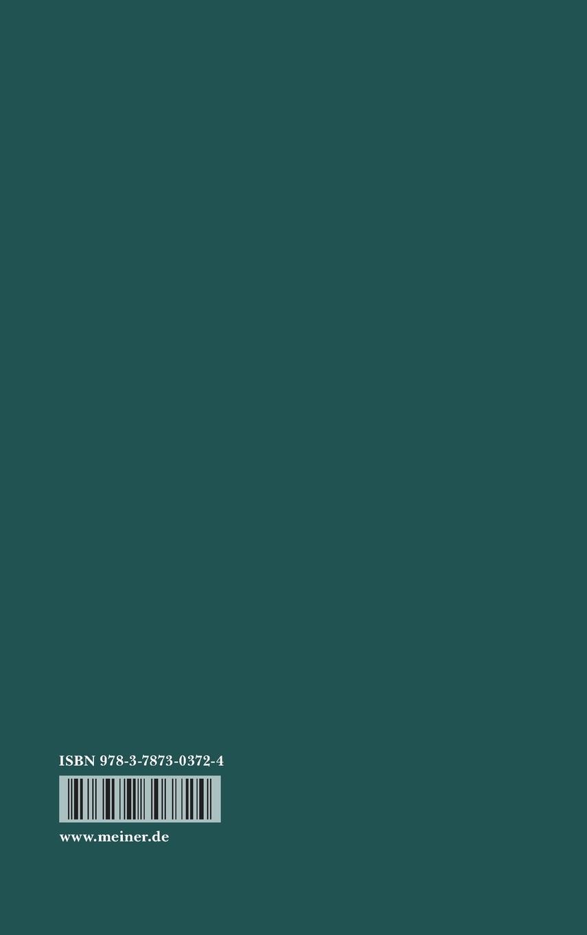 Rückseitencover Opera omnia / Schriften zur Intellekttheorie