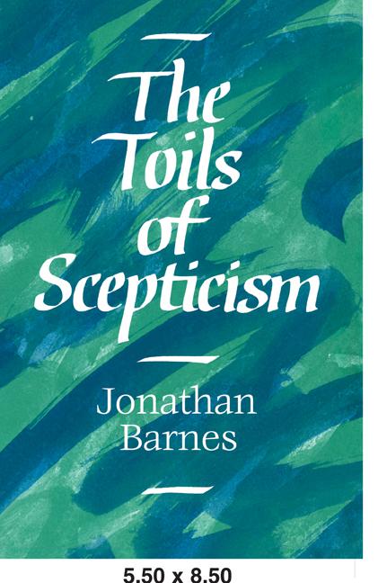 Vorderes Coverbild The Toils of Scepticism
