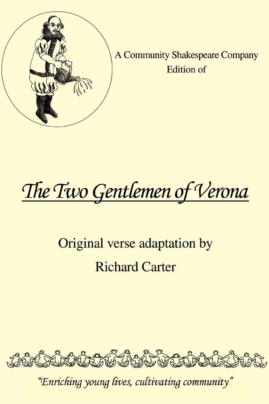 Vorderes Coverbild A Community Shakespeare Company Edition of The Two Gentlemen of Verona