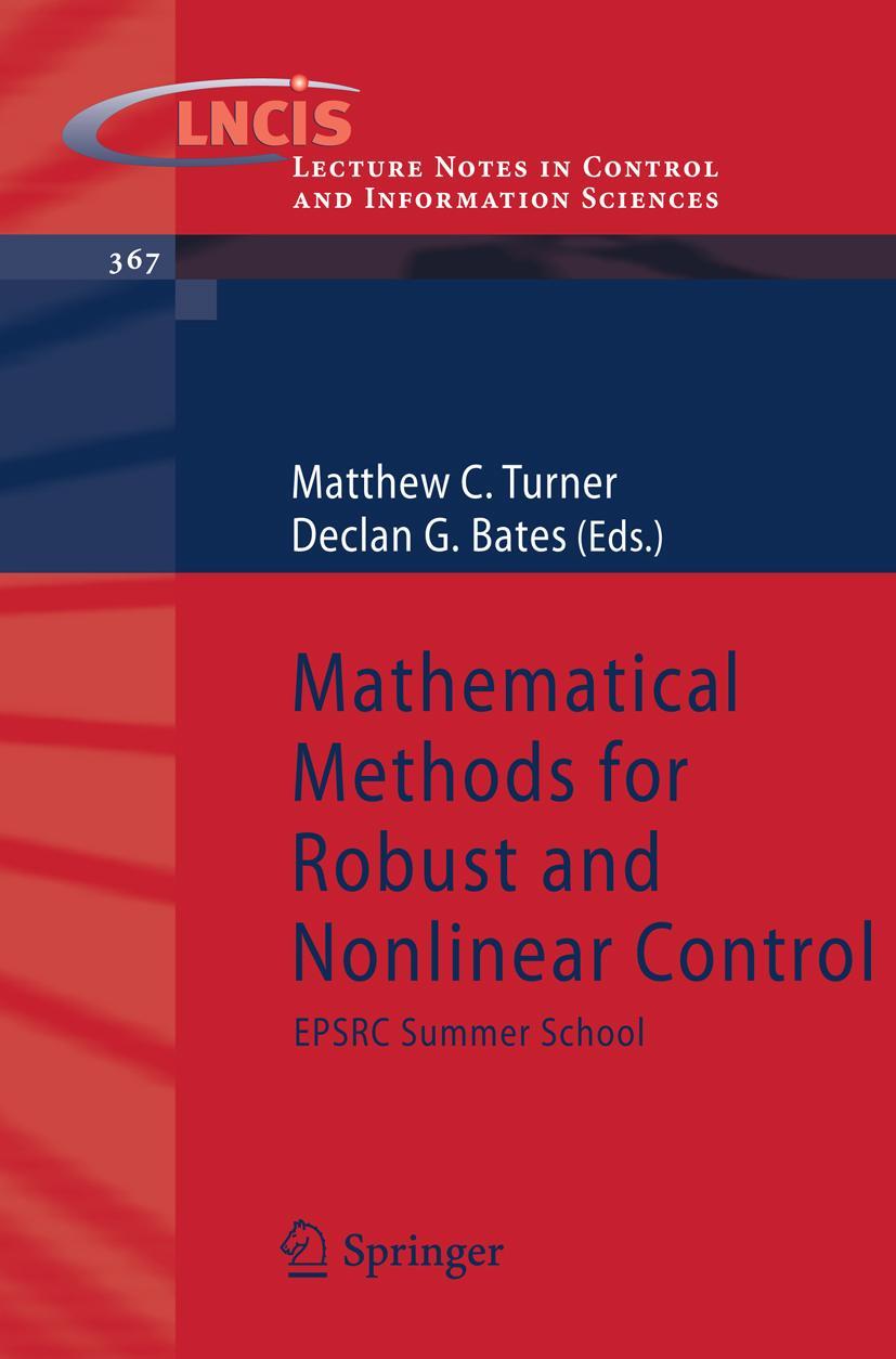 Vorderes Coverbild Mathematical Methods for Robust and Nonlinear Control