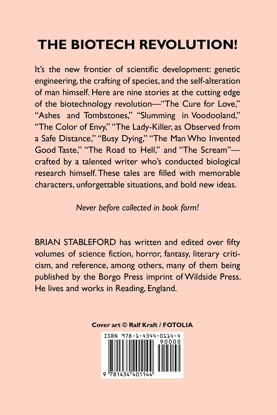 Rückseitencover The Cure for Love and Other Tales of the Biotech Revolution