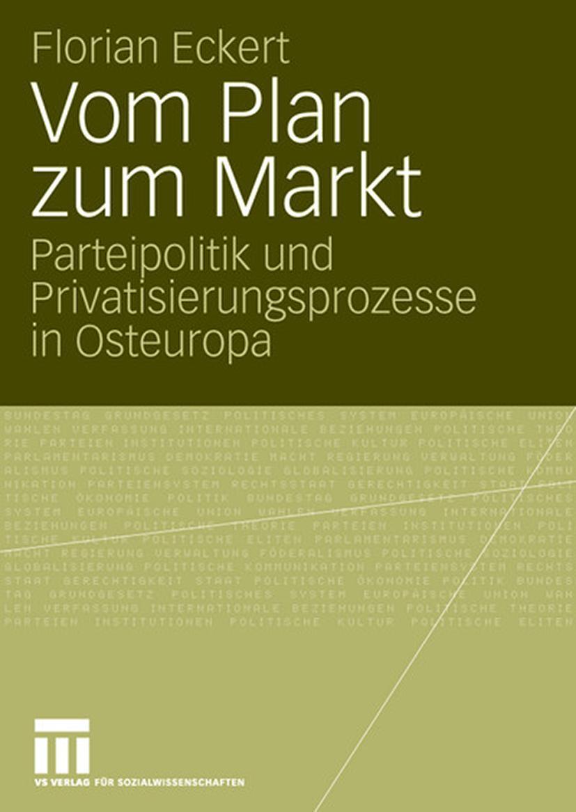 Vorderes Coverbild Vom Plan zum Markt