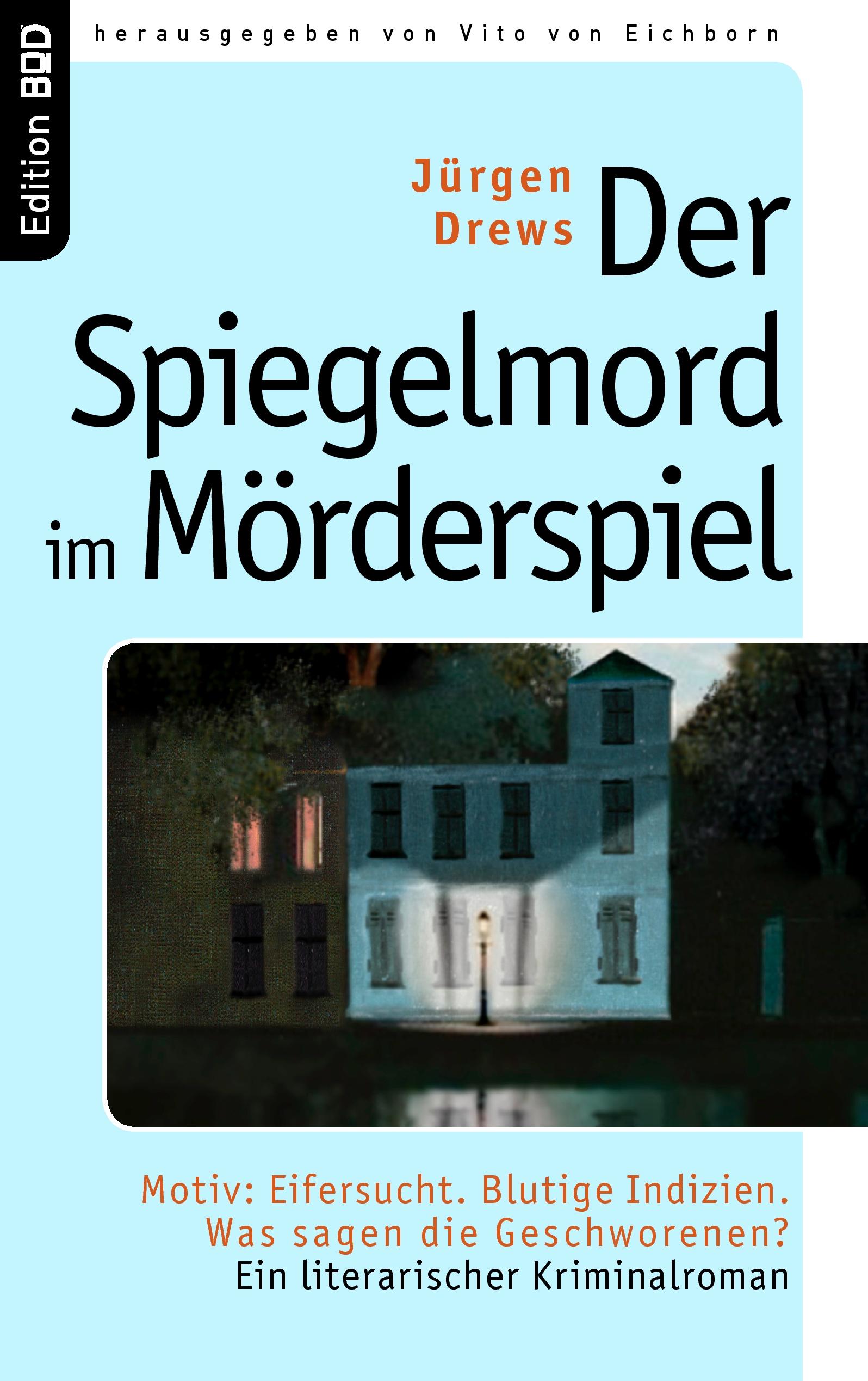Vorderes Coverbild Der Spiegelmord im Mörderspiel