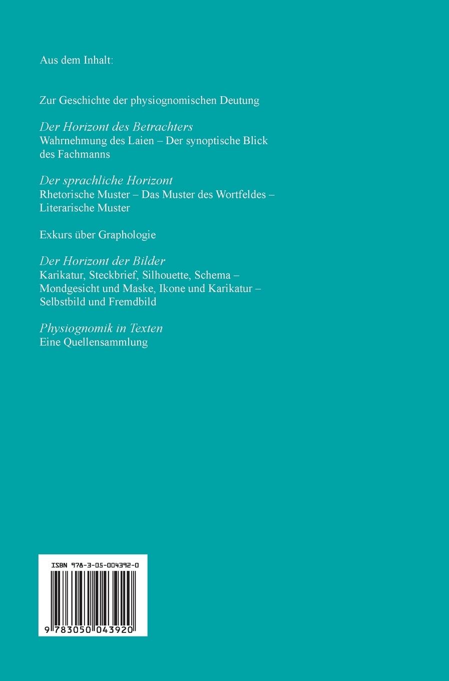 Rückseitencover Das Vorurteil im Leibe